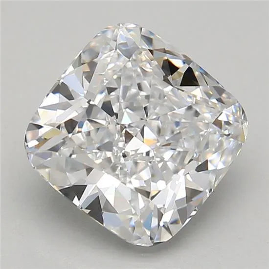 2.68ct Cushion brilliant Lab Grown Diamond (Colour D, Clarity FL, GIA Certified)