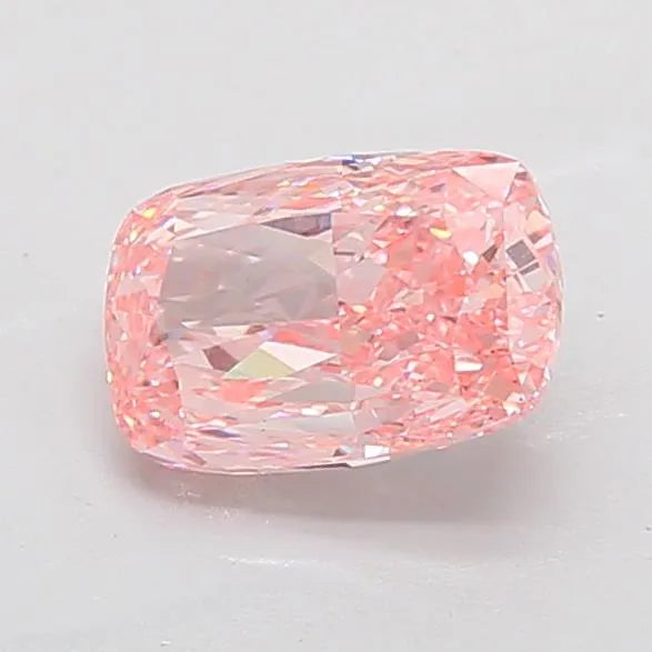 2.68ct Cushion modified Lab Grown Diamond (Colour Fancy Vivid Pink, Clarity VS1, IGI Certified)