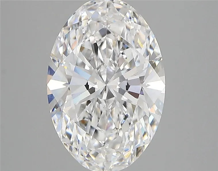 2.68ct Oval Lab Grown Diamond (Colour D, Clarity VS1, Cut EX, GIA Certified)
