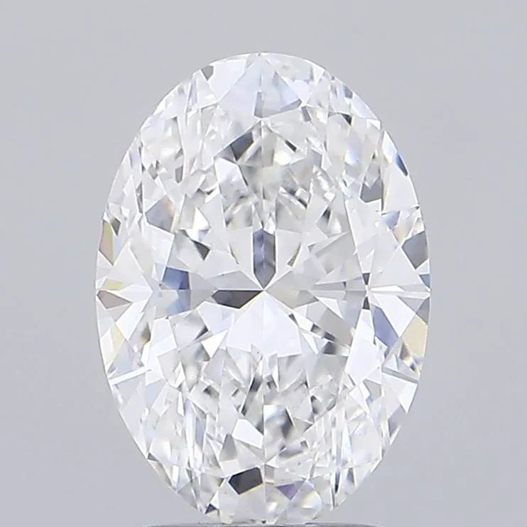 2.68ct Oval Lab Grown Diamond (Colour E, Clarity VVS2, IGI Certified)