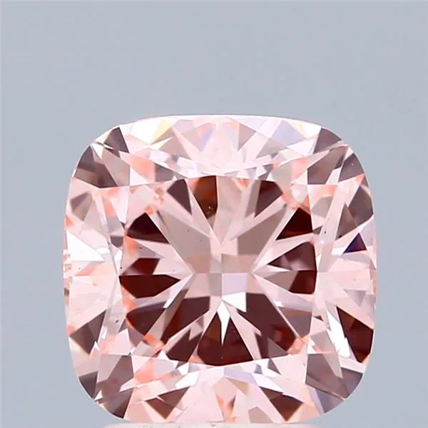 2.69ct Cushion brilliant Lab Grown Diamond (Colour Fancy Intense Pink, Clarity VS1, IGI Certified)