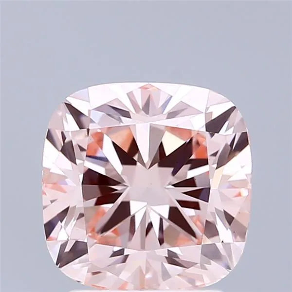 2.69ct Cushion modified Lab Grown Diamond (Colour Fancy Intense Pink, Clarity VS1, IGI Certified)