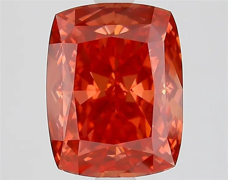 2.69ct Cushion modified Lab Grown Diamond (Colour Fancy Vivid Pink, Clarity VS1, IGI Certified)