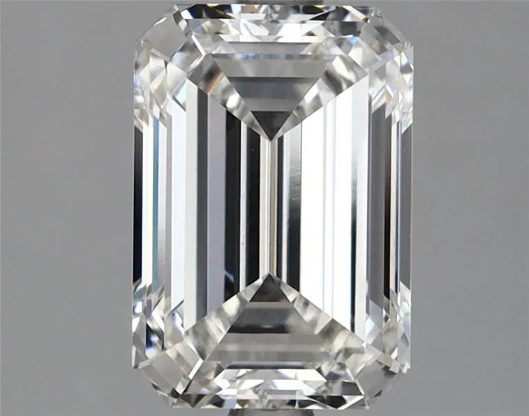 2.69ct Emerald Lab Grown Diamond (Colour F, Clarity VVS2, IGI Certified)