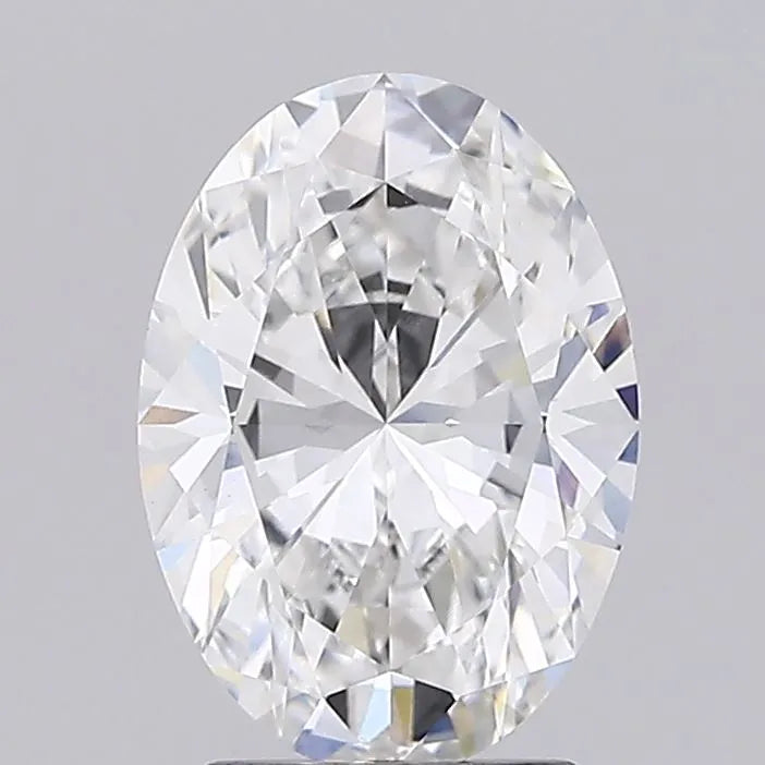 2.69ct Oval Lab Grown Diamond (Colour E, Clarity VVS2, IGI Certified)