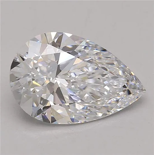 2.69ct Pear Lab Grown Diamond (Colour D, Clarity VVS1, GIA Certified)