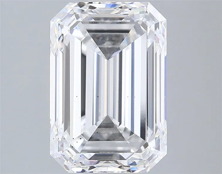 2.70ct Emerald Lab Grown Diamond (Colour D, Clarity VS2, IGI Certified)
