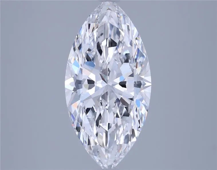 2.70ct Marquise Lab Grown Diamond (Colour D, Clarity VVS2, IGI Certified)