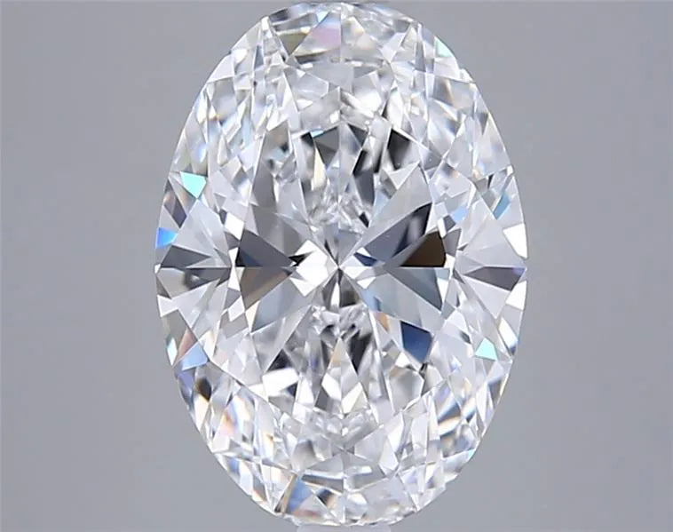2.70ct Oval Lab Grown Diamond (Colour D, Clarity VVS2, IGI Certified)