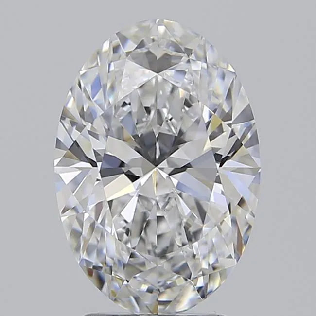 2.70ct Oval Lab Grown Diamond (Colour E, Clarity IF, IGI Certified)