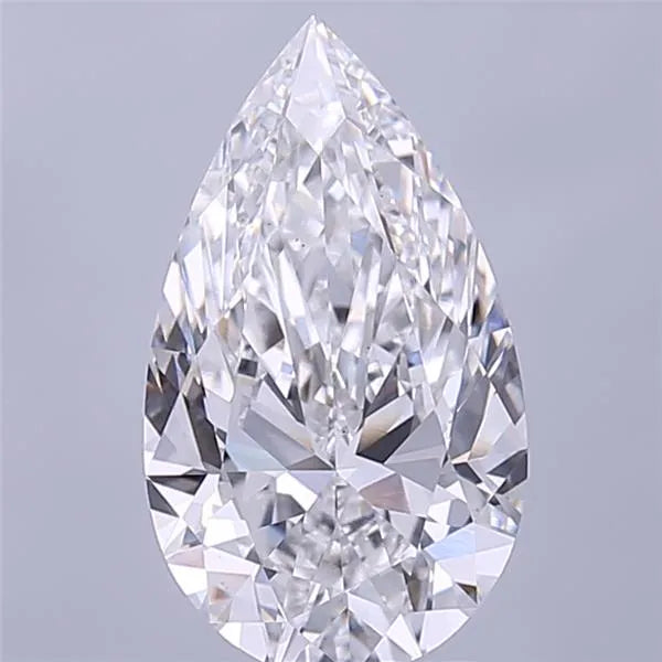 2.70ct Pear Lab Grown Diamond (Colour E, Clarity VS1, IGI Certified)