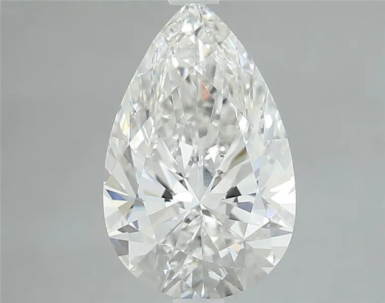 2.70ct Pear Lab Grown Diamond (Colour F, Clarity VS1, IGI Certified)