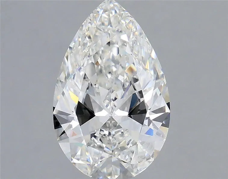 2.70ct Pear Lab Grown Diamond (Colour F, Clarity VVS2, IGI Certified)