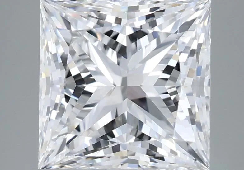 2.70ct Princess Lab Grown Diamond (Colour D, Clarity VVS1, IGI Certified)