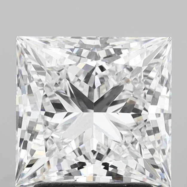 2.70ct Princess Lab Grown Diamond (Colour D, Clarity VVS2, IGI Certified)