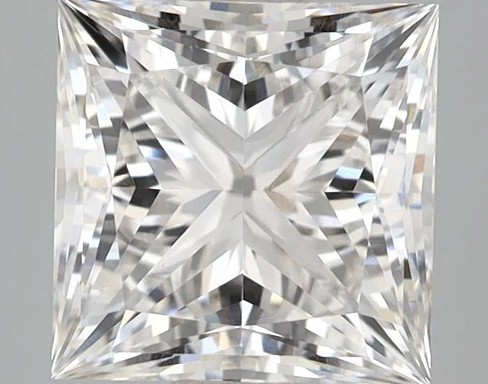 2.70ct Princess Lab Grown Diamond (Colour E, Clarity VVS2, IGI Certified)