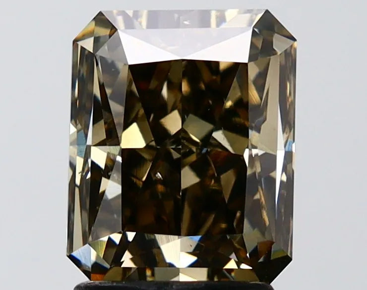 2.70ct Radiant Lab Grown Diamond (Colour Fancy Deep Gray, Clarity VS2, IGI Certified)