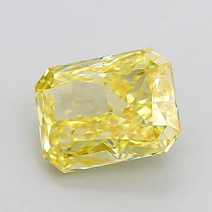 2.70ct Radiant Lab Grown Diamond (Colour Fancy Intense Yellow, Clarity VVS2, IGI Certified)