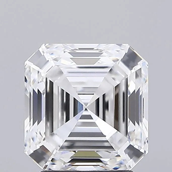 2.71ct Asscher Lab Grown Diamond (Colour D, Clarity IF, IGI Certified)