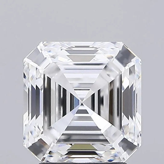 2.71ct Asscher Lab Grown Diamond (Colour D, Clarity IF, IGI Certified)