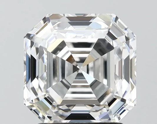 2.71ct Asscher Lab Grown Diamond (Colour D, Clarity VVS2, IGI Certified)