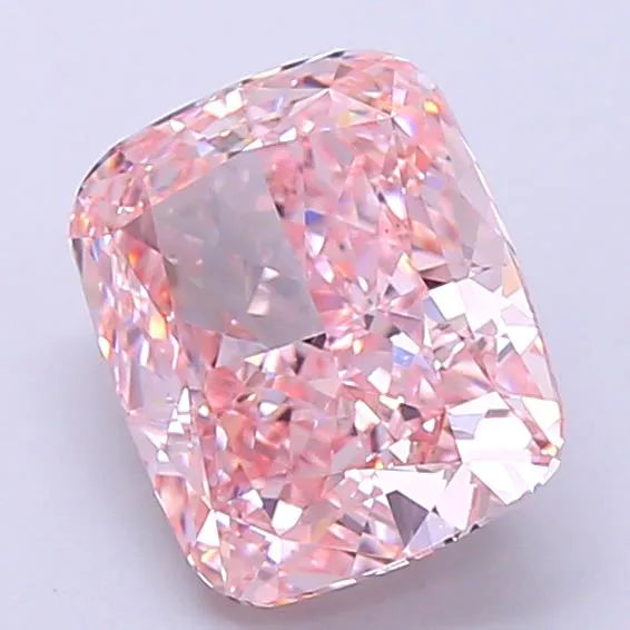 2.71ct Cushion modified Lab Grown Diamond (Colour Fancy Intense Pink, Clarity VS1, IGI Certified)
