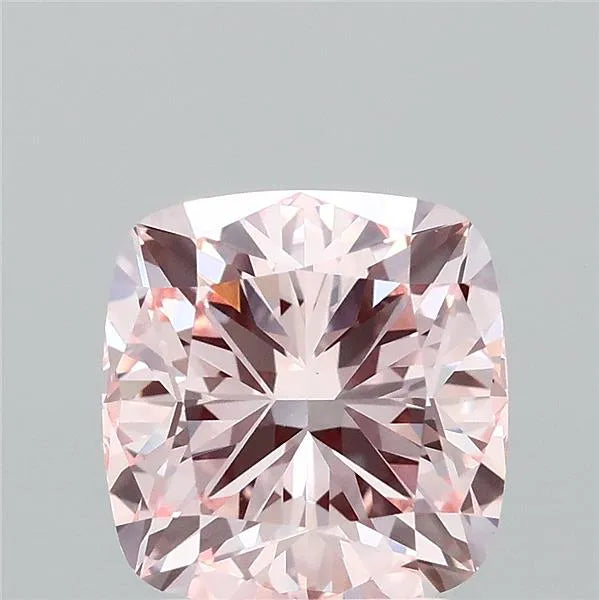 2.71ct Cushion modified Lab Grown Diamond (Colour Fancy Intense Pink, Clarity VVS2, IGI Certified)