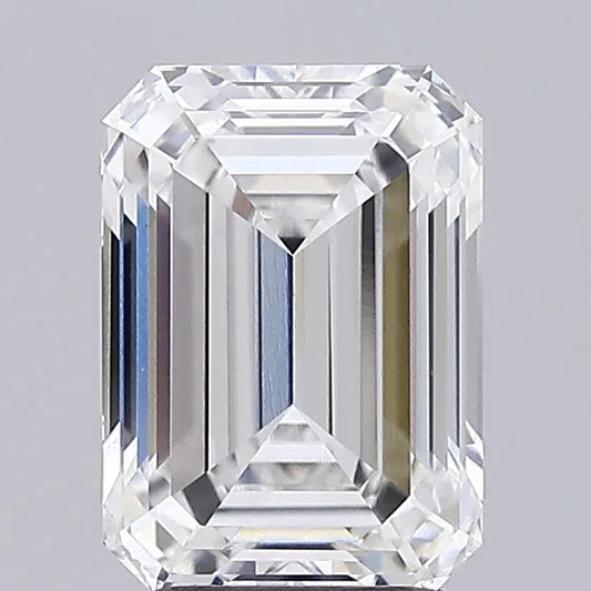 2.71ct Emerald Lab Grown Diamond (Colour E, Clarity VVS2, IGI Certified)
