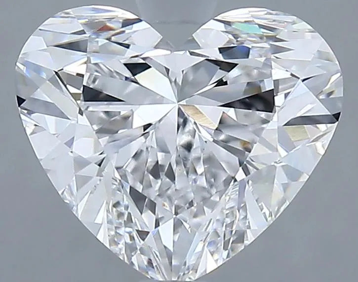 2.71ct Heart Lab Grown Diamond (Colour D, Clarity VVS2, IGI Certified)