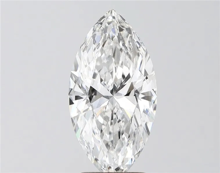 2.71ct Marquise Lab Grown Diamond (Colour F, Clarity VVS2, IGI Certified)