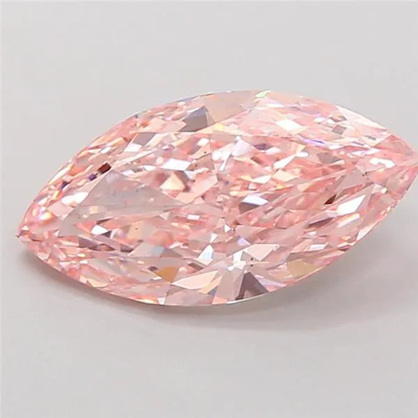2.71ct Marquise Lab Grown Diamond (Colour Fancy Intense Pink, Clarity VS1, IGI Certified)