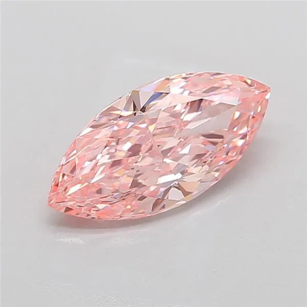 2.71ct Marquise Lab Grown Diamond (Colour Fancy Vivid Pink, Clarity VVS2, IGI Certified)