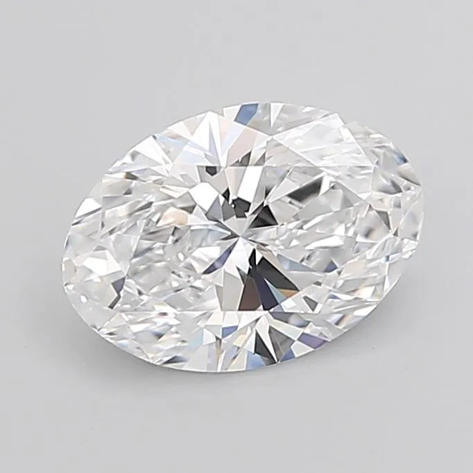 2.71ct Oval Lab Grown Diamond (Colour D, Clarity VVS1, Cut EX, IGI Certified)