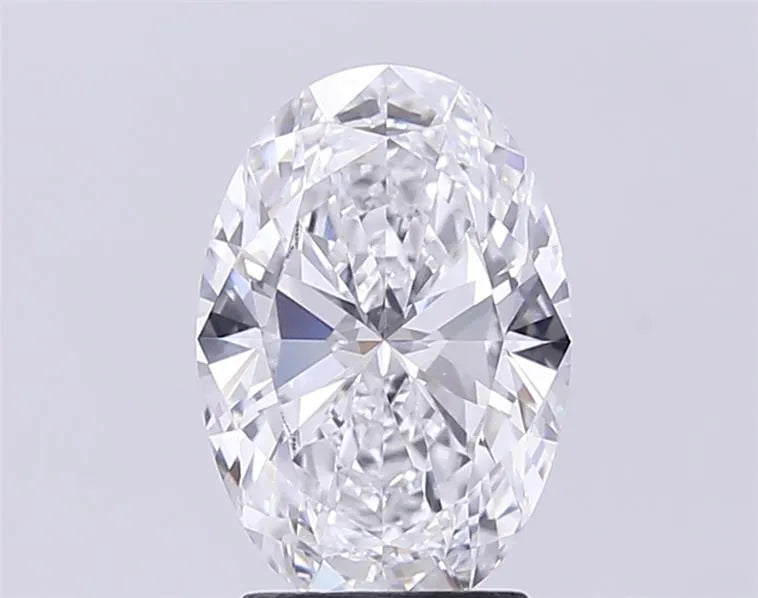 2.71ct Oval Lab Grown Diamond (Colour D, Clarity VVS1, IGI Certified)