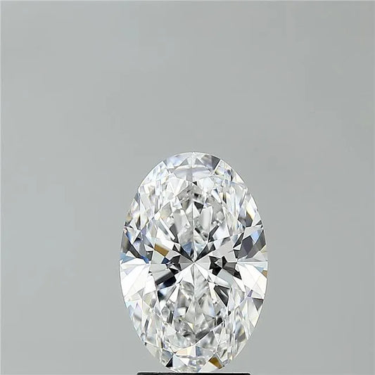 2.71ct Oval Lab Grown Diamond (Colour D, Clarity VVS1, IGI Certified)