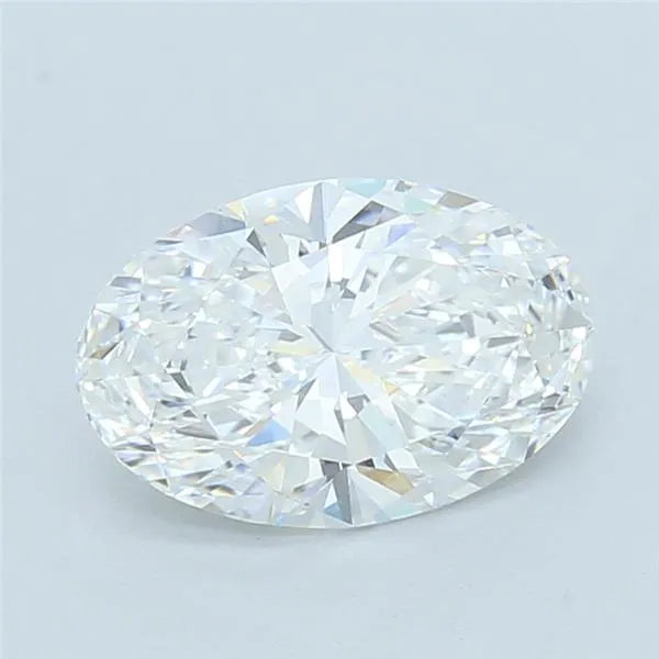 2.71ct Oval Lab Grown Diamond (Colour D, Clarity VVS2, IGI Certified)