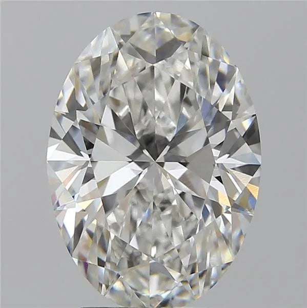 2.71ct Oval Lab Grown Diamond (Colour F, Clarity VVS2, IGI Certified)