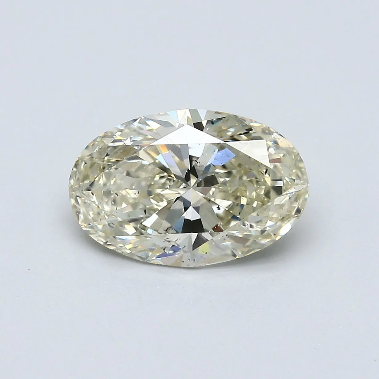 2.71ct Oval Natural Diamond (Colour H, Clarity VS2, EGL Certified)