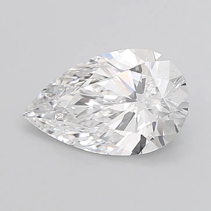 2.71ct Pear Lab Grown Diamond (Colour D, Clarity IF, Cut EX, IGI Certified)