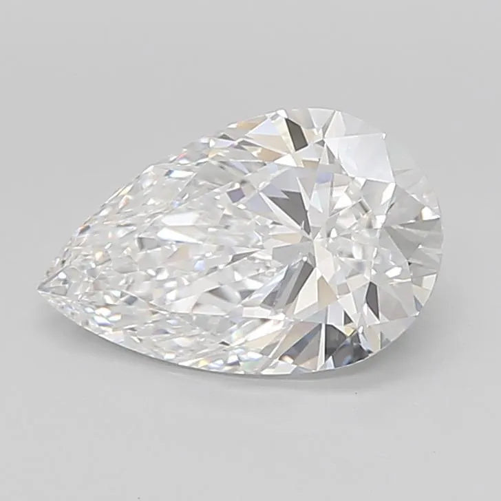 2.71ct Pear Lab Grown Diamond (Colour D, Clarity VVS1, Cut ID, IGI Certified)