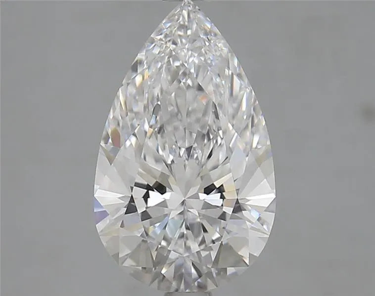 2.71ct Pear Lab Grown Diamond (Colour D, Clarity VVS1, GIA Certified)