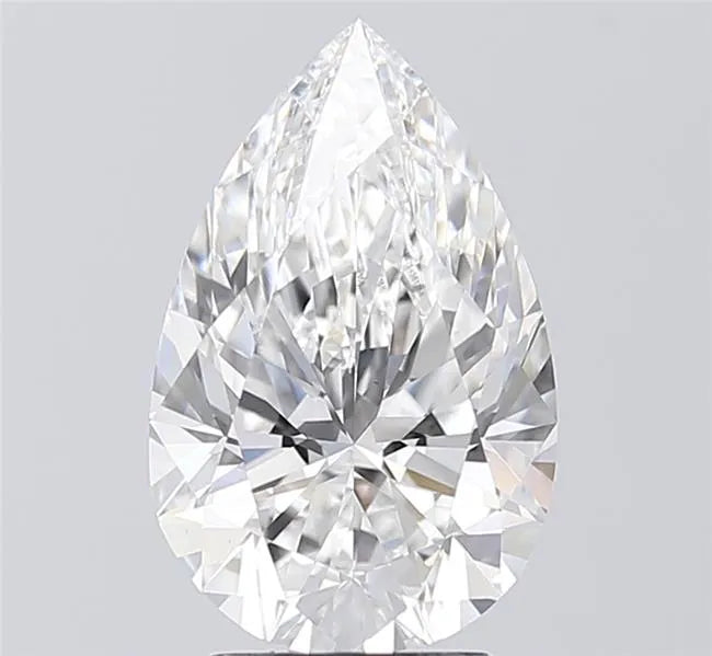 2.71ct Pear Lab Grown Diamond (Colour E, Clarity VVS2, IGI Certified)