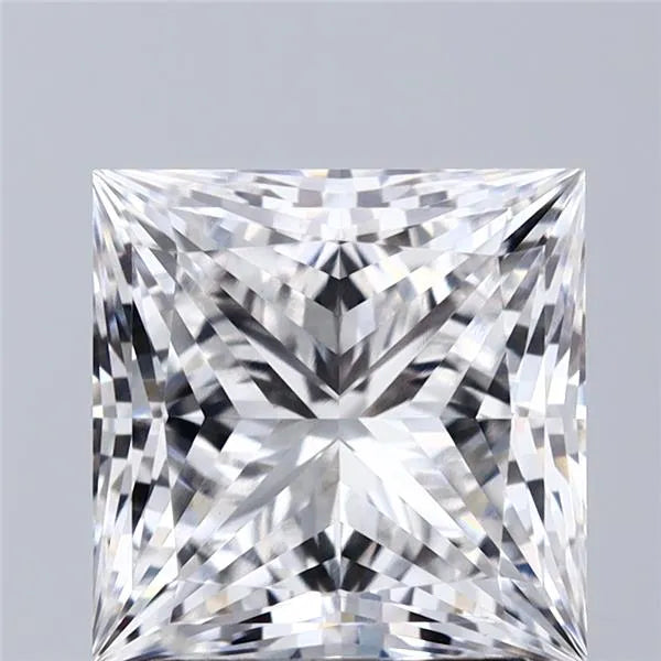 2.71ct Princess Lab Grown Diamond (Colour E, Clarity VVS2, IGI Certified)