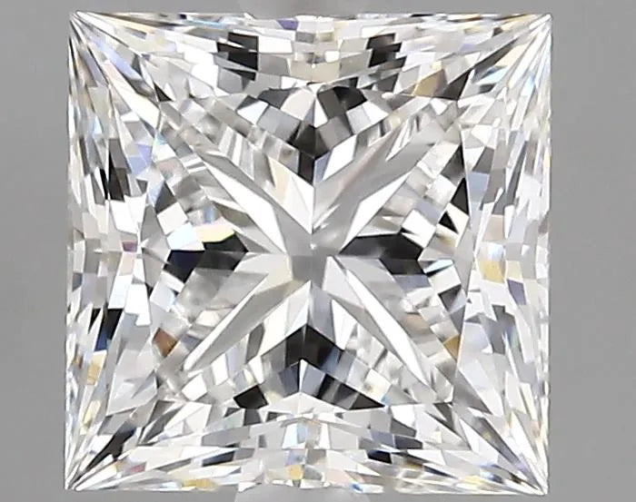 2.71ct Princess Lab Grown Diamond (Colour F, Clarity IF, IGI Certified)