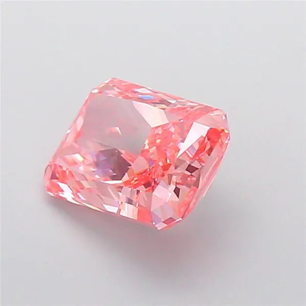 2.71ct Radiant Lab Grown Diamond (Colour Fancy Vivid Pink, Clarity VVS2, IGI Certified)