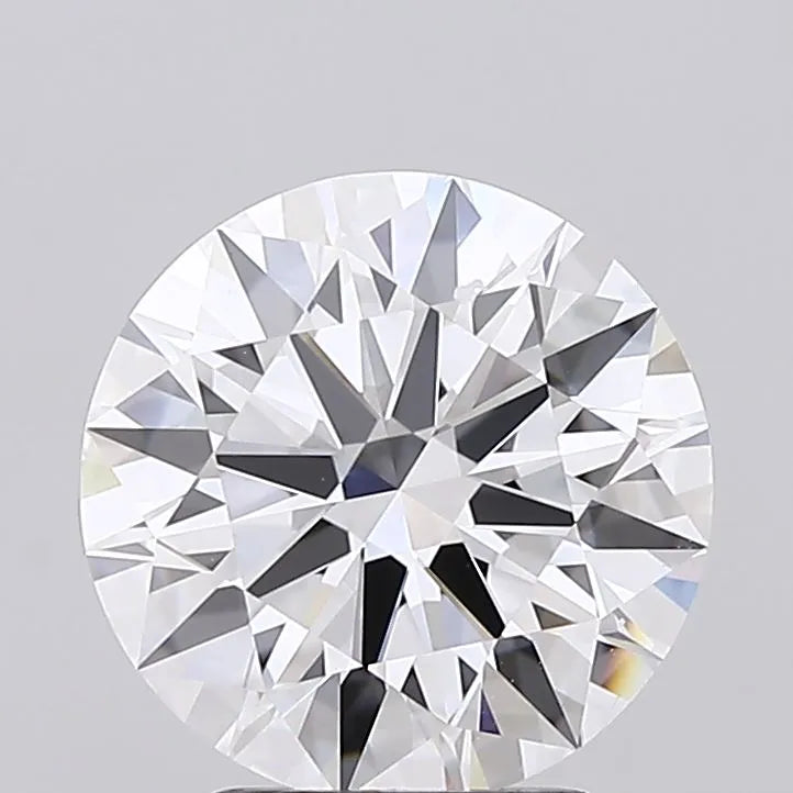 2.71ct Round Lab Grown Diamond (Colour D, Clarity FL, Cut ID, IGI Certified)