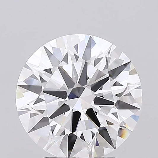 2.71ct Round Lab Grown Diamond (Colour D, Clarity FL, Cut ID, IGI Certified)