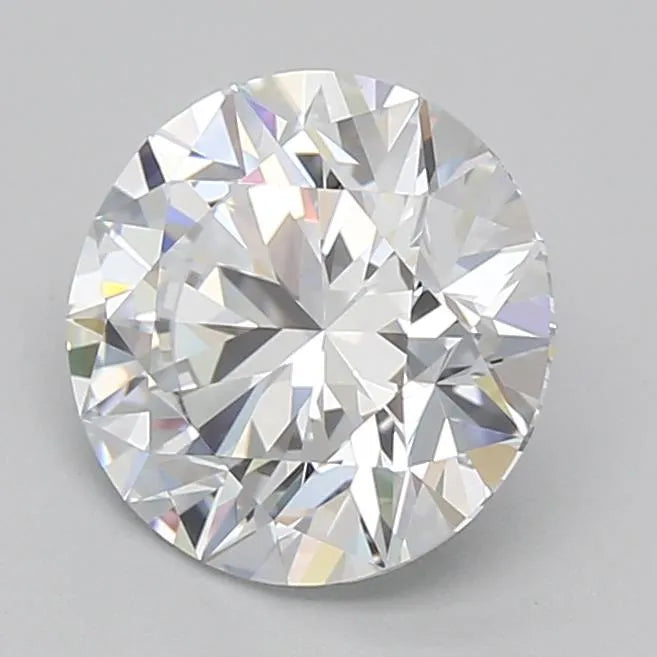 2.71ct Round Lab Grown Diamond (Colour D, Clarity VVS1, Cut ID, IGI Certified)