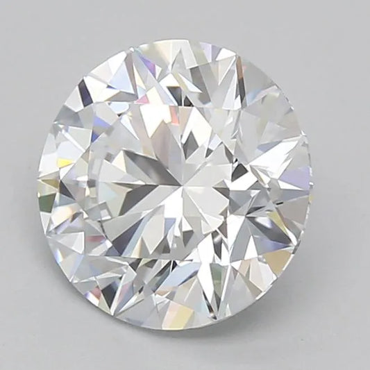 2.71ct Round Lab Grown Diamond (Colour D, Clarity VVS1, Cut ID, IGI Certified)