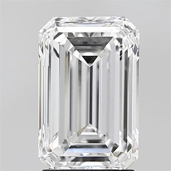 2.72ct Emerald Lab Grown Diamond (Colour D, Clarity VS1, IGI Certified)